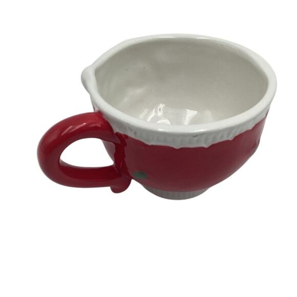 Santa Ceramic Mug Red Christmas Holiday Theme - Picture 6 of 9